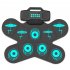 Electronic Drum Sets Roll Up Beginner Practice Pad Double Horn Rechargeable MIDI Drum Pad Children DTX Games WGS501