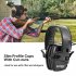 Electronic Ear Protection Safety Earmuffs NRR 22dB Noise Reduction Headphones Lightweight Hearing Protection Earmuffs Compact Foldable Headset For Power Tools b