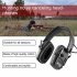 Electronic Ear Protection Safety Earmuffs NRR 22dB Noise Reduction Headphones Lightweight Hearing Protection Earmuffs Compact Foldable Headset For Power Tools b