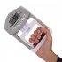 Electronic Hand Grip Strength Meter with Batteries Adjustable Led Digital Screen Display Test Equipment Grey