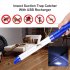 Electronic  Insects  Catcher Suction Trap Tube Handheld Bug Fly Vacuum Cleaner Household Insects Pest Trap Orange