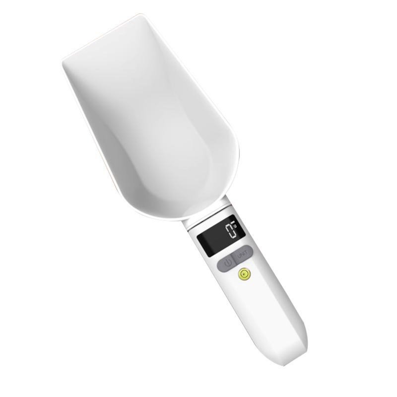 Electronic Measuring Tool Pet Dog And Cat Digital Feeding Bowl Weighing Spoon Portable LCD Digital Kitchen Scale For Home Pet Accessories electronic measuring spoon