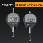 Electronic Micrometer 0 00005  Digital Micrometer Metric Inch Range 0 12 7mm 0 5  Dial Indicator Gauge With Retail Box Dial indicator 12 7mm
