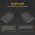 Electronic Roll Up Drum Dual Speaker Rechargeable Practice Pad Digital Drum with Portable Folding Pedal White