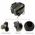 Electronic Shooting Ear Protection With Sound Amplification 24 DB Noise Reduction Safety Ear Muffs For Work Lawn Mowing Construction Green   storage bag