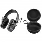 Electronic Shooting Ear Protection With Sound Amplification 24 DB Noise Reduction Safety Ear Muffs