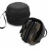 Electronic Shooting Ear Protection With Sound Amplification 24 DB Noise Reduction Safety Ear Muffs For Work Lawn Mowing Construction Green   storage bag