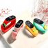 Electronic Watch For Kids Led Waterproof Creative Fruit Cartoon Doll Wrist Watch For Students Gift yellow pear