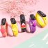 Electronic Watch For Kids Led Waterproof Creative Fruit Cartoon Doll Wrist Watch For Students Gift black watermelon