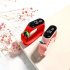 Electronic Watch For Kids Led Waterproof Creative Fruit Cartoon Doll Wrist Watch For Students Gift black watermelon