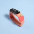 Electronic Watch For Kids Led Waterproof Creative Fruit Cartoon Doll Wrist Watch For Students Gift black watermelon
