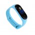 Electronic Watch Silicone Led Electronic Fashion Casual Trend Touch Men Women Electronic Bracelet Blue