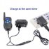 Electronic dog trainer collar allows you to control and train your canine in an easy and efficient manner  IP3 water resistant design can be used in the rain 