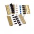 Electronics  Component Super Kit with Jumper Wires Color Led Resistors Register Card Buzzer
