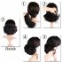 Elegant Beauty Hair Bun Chignon Two Plastic Comb Wave Curly Synthetic Hair Easy Use