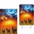 Elephant Theme Printing Shower  Curtain For Bathroom Bathtub Waterproof Curtain Dot Elephant 150 180cm