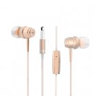 Elephone E1 In Ear Earphones and mic featuring an aluminum body  high tensile cable and noise cancellation brings superb audio quality and long service life