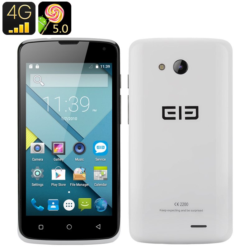 Elephone G2 Android 5.0 Smartphone (White)
