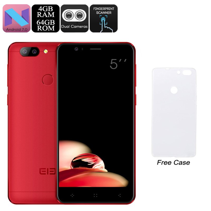 Elephone P8 Mini Android Phone (Red)