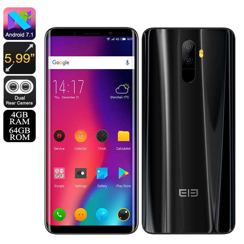 Elephone U Android 7.1 Black(4+64)
