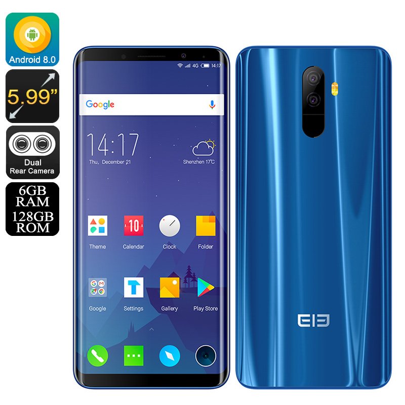 Elephone U Pro Android 8.0 Blue(6+128)