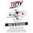 Emax Tinyhawk Indoor FPV Racing Drone BNF RTF F4 4in1 3A 15000KV 37CH 25mW 600TVL VTX 1S RTF