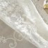 Embroidered Window Sheer Curtain Panel For Living Room Bedding Room Tulle Window Screens Balcony Curtain Drapes white 140 220cm
