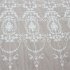 Embroidered Window Sheer Curtain Panel For Living Room Bedding Room Tulle Window Screens Balcony Curtain Drapes white 140 220cm