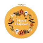 Embroidery Kit Halloween Pattern Series Matching Embroidery Thread Needles Instruction Manuals For Craft Lover CX0856