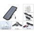 Emergency Solar Battery Charger with 12V USB Vehicle Adapter is Ideal for Outdoors Activities   Charge any electronic device with this solar charger 