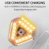 Emergency Strobe Lights Flashing Lights With 7 Lighting Modes Wireless Remote Control USB Charging Cable Waterproof Led Strobe Light For Car Riding Double lamp 