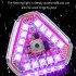 Emergency Strobe Lights Flashing Lights With 7 Lighting Modes Wireless Remote Control USB Charging Cable Waterproof Led Strobe Light For Car Riding Double lamp 