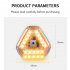 Emergency Strobe Lights Flashing Lights With 7 Lighting Modes Wireless Remote Control USB Charging Cable Waterproof Led Strobe Light For Car Riding Single lamp 