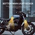 Emergency Strobe Lights Flashing Lights With 7 Lighting Modes Wireless Remote Control USB Charging Cable Waterproof Led Strobe Light For Car Riding Single lamp 
