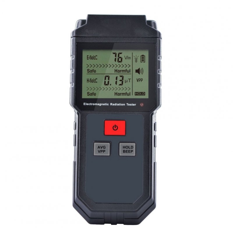Emf Et825 Digital Electromagnetic Field Radiation Tester Smart Sensor Sound Light Alarm Handheld Lcd Detector