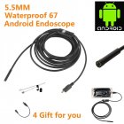 Endoscope  Camera Flexible Waterproof Micro Usb Inspection Camera For Pipe Maintainance as picture show