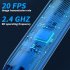 Endoscope Camera With Light  200W Pixels HD Borescope With 6 LED Lights  0 3IN Probe Structure  9 8FT Semi Rigid Snake Cabl  IP67 Waterproof Inspection Camera 3