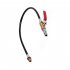 Engine Air Valve Holder Pressure Pipe M14 M12 Threads To 1 4  NPT 30psi 110psi Cylinder Leakage Test Assistant Tools black