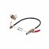 Engine Air Valve Holder Pressure Pipe M14 M12 Threads To 1 4  NPT 30psi 110psi Cylinder Leakage Test Assistant Tools black