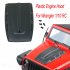 Engine Hinge Cover for 1 10 RC Crawler Axial SCX10 Auto Wrangler Car Parts  as shown
