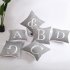 English Alphabet Throw  Pillow  Covers Sofa Car Cushion Cover Home Decorative Pillowcase 45 45cm g