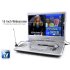 Enjoy crystal clear playback on this large 15 inch widescreen DVD multimedia player    Highlights include  USB and SD card ports  SECAM TV receiver and more