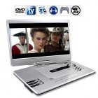 Enjoy crystal clear playback on this large 15 inch widescreen DVD multimedia player    Highlights include  USB and SD card ports  SECAM TV receiver and more