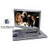 Enjoy crystal clear playback on this large 15 inch widescreen DVD multimedia player    Highlights include  USB and SD card ports  SECAM TV receiver and more