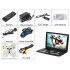 Enjoy movies anytime  anywhere with this stunning 17 1 Inch portable DVD player featuring 1366x1280 resolutions  stereo speakers and 270 degree swivel screen