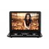 Enjoy movies anytime  anywhere with this stunning 17 1 Inch portable DVD player featuring 1366x1280 resolutions  stereo speakers and 270 degree swivel screen