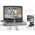 Enjoy up to 150 inches of theater like  high definition multimedia with the OptiMax HD Mini Multimedia Projector 