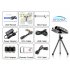 Enjoy up to 150 inches of theater like  high definition multimedia with the OptiMax HD Mini Multimedia Projector 