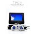 Enjoy your favorite DVDs on the go with this 7 Inch Widescreen Portable DVD Player with Copy Function 