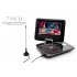 Enjoy your favorite DVDs on the go with this 7 Inch Widescreen Portable DVD Player with Copy Function 